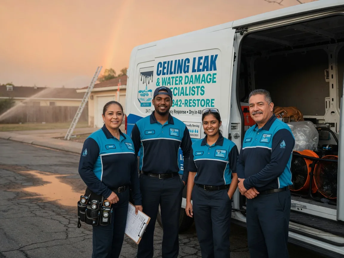 Ceiling Leak Cleanup company in Pocasset, OK
